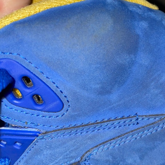 Jordan Kids Sneakers - Blue and Yellow - Picture 8 of 9